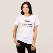 Gayly Forward Pride T-shirt (Voorkant volledig)