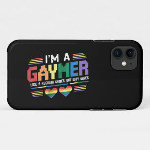 Gaymer als een gewone gamer maar way gayer gamer Case-Mate iPhone case