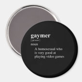GAYMER DEFINITIE MAGNEET (Voorkant / Achterkant)