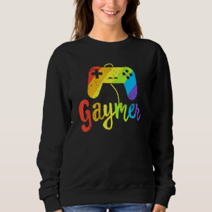 Gaymer Gay Gamer Lgbt Pride Rainbow Parade March L Trui