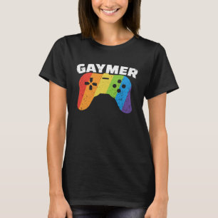 GayMer Gay Vlag In Controle LGBT Gay Transgender T-shirt