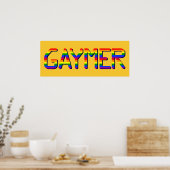 Gaymer Graphic Poster (Keuken)