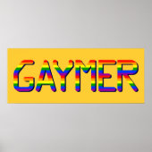 Gaymer Graphic Poster (Voorkant)