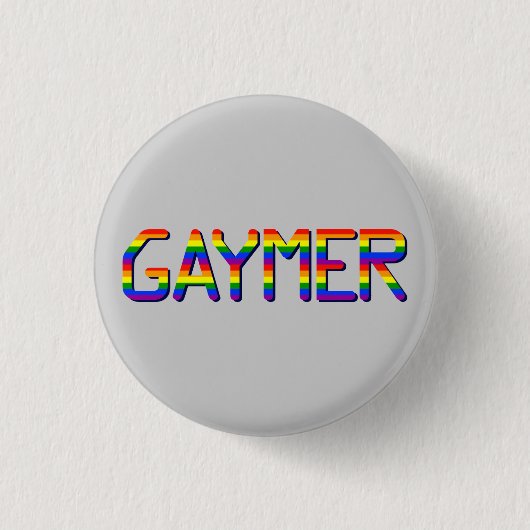 Gaymer Graphic Ronde Button 3,2 Cm (Voorkant)