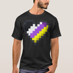 Gaymer LGBT Retro Pride Gender Nonbinary Gamer T-shirt