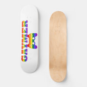 Gaymer, LGBTQ-gamers — Ideaal Persoonlijk Skateboard (Voorkant)