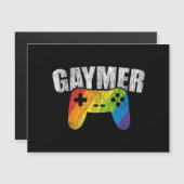 Gaymer Rainbow Flag Gaming Lesbisch Homo Biseksuee (Voorkant / Achterkant)