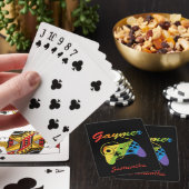Gaymer | Regenboogvideogame-controller | Gokken Pokerkaarten (Insitu)