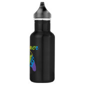 Gaymer | Regenboogvideogame-controller | Gokken Waterfles (Rechts)