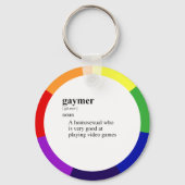 GAYMER SLEUTELHANGER (Voorkant)
