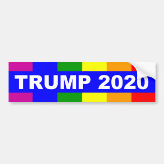 Gays for Donald Trump 2020 Bumpersticker