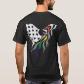 Gays for Donald Trump 2020 T-shirt (Achterkant)
