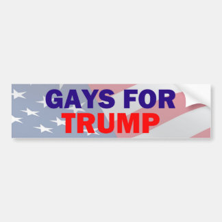 Gays for Trump Bumpersticker