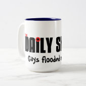 Gays overstroomd Mijn Huis Mok (Voorkant links)