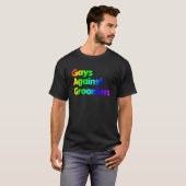 Gays tegen groomers t-shirt (Voorkant volledig)