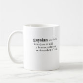 GAYSIAN (definitie) Koffiemok (Links)