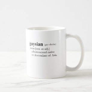 GAYSIAN (definitie) Koffiemok