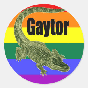 Gaytor Ronde Sticker