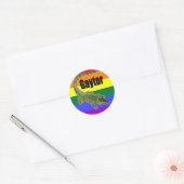 Gaytor Ronde Sticker (Envelop)