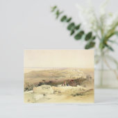 Gaza, bord uit deel II van de Heilige Land Briefkaart (Staand voorkant)