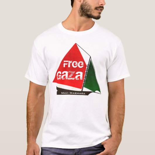 Gaza Flotilla T-shirt (Voorkant)