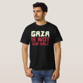 Gaza is Not For Sale T-shirt (Voorkant volledig)