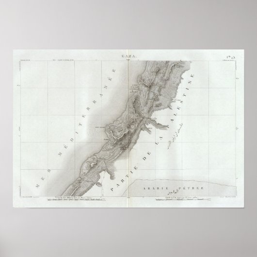 Gaza, Israël Poster (Voorkant)