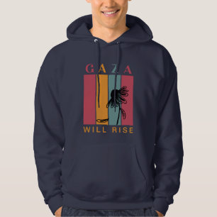 Gaza Zal Opstaan Hoodie   Onbreekbaar   Vrij Pales