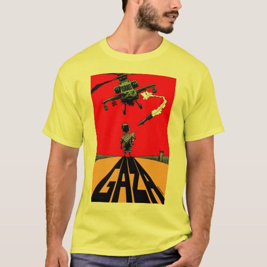 gazahelikopter t-shirt (Voorkant)