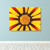 Gazania Canvas Afdruk (Insitu (Houten vloer))