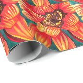 Gazania woestijnbloemkunst door Sacha Grossel Cadeaupapier (Rol Hoek)