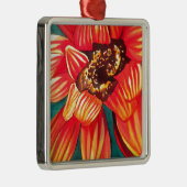 Gazania woestijnbloemkunst door Sacha Grossel Metalen Ornament (Rechts)