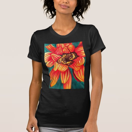Gazania woestijnbloemkunst door Sacha Grossel T-shirt (Voorkant)