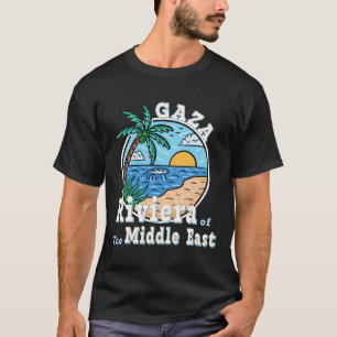 Gazastrook Riviera Van Het Midden-Oosten Trump  T-shirt