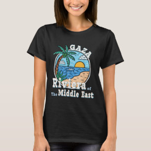 Gazastrook Riviera van het Midden-Oosten Trump T-shirt