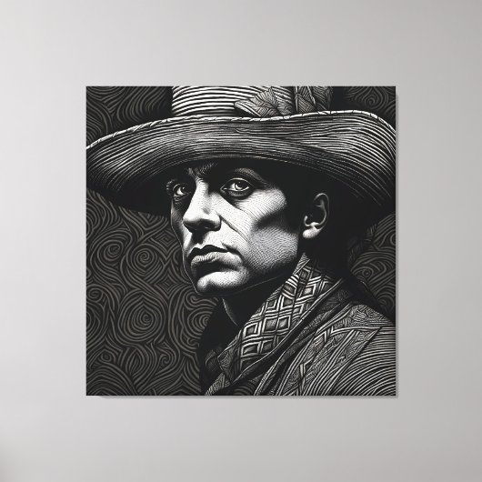 Gaze Canvas Afdruk (Voorkant)