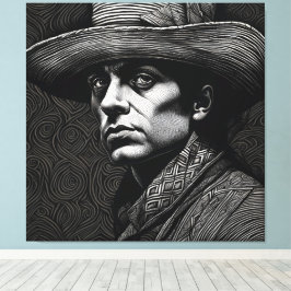 Gaze Canvas Afdruk