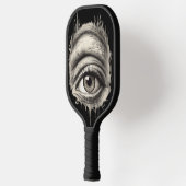 Gaze Couture Onthulling van de Ziel door Artful Ey Pickleball Paddle (Links)