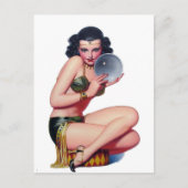 Gaze in de Crystal Ball Briefkaart (Voorkant)