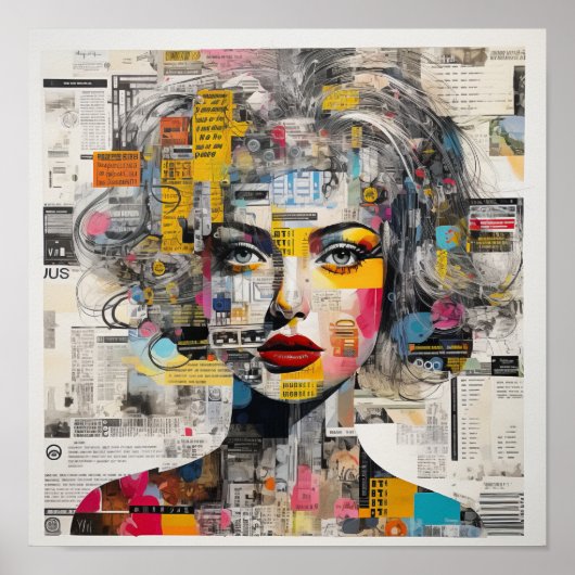 Gaze Voorbij tegenspoed: Meisje Tegenover een Toek Poster (Voorkant)