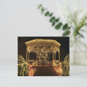 Gazebo Dpress voor Kerstmis Briefkaart (Staand voorkant)