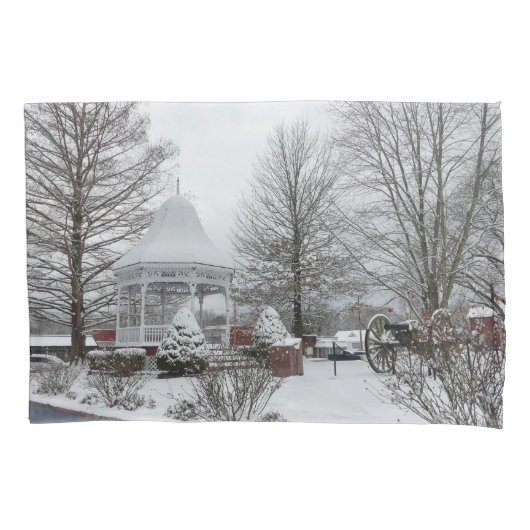 Gazebo en Cannon Kussensloop (Voorkant)