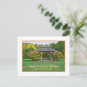 GAZEBO EN HYDRANGEAS/TOLEDO BOTANICAL GARDENS BRIEFKAART (Staand voorkant)