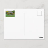 GAZEBO EN HYDRANGEAS/TOLEDO BOTANICAL GARDENS BRIEFKAART (Achterkant)