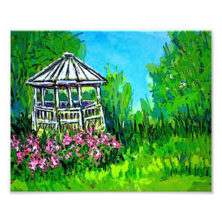 Gazebo Foto Afdruk
