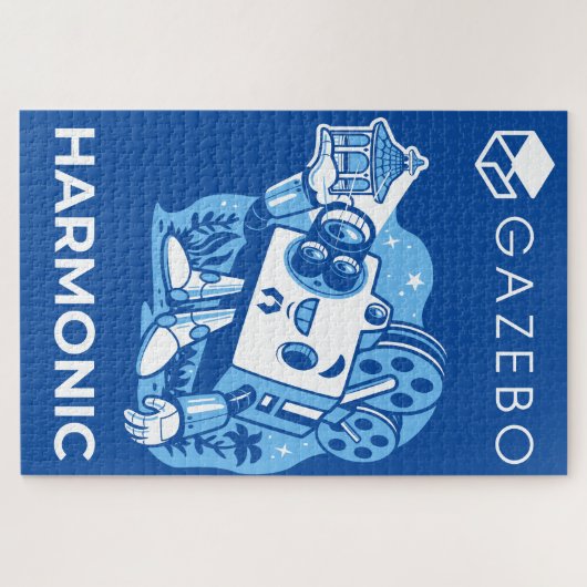 Gazebo Harmonische puzzel Legpuzzel (Horizontaal)