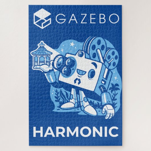 Gazebo Harmonische puzzel Legpuzzel (Verticaal)