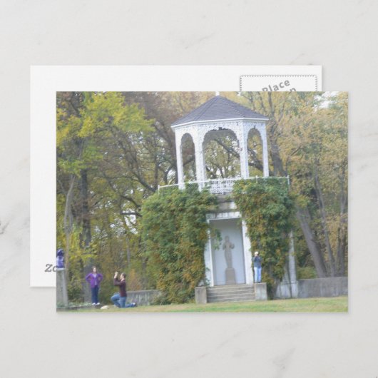 Gazebo in Allton Park, IL Briefkaart (Voorkant / Achterkant)