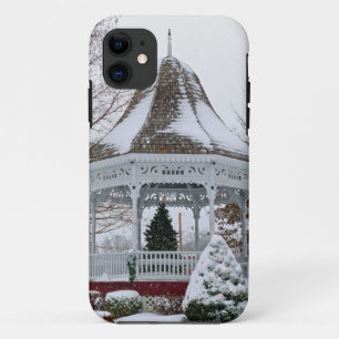 Gazebo in de sneeuw Case-Mate iPhone case