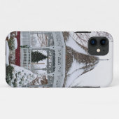 Gazebo in de sneeuw Case-Mate iPhone case (Achterkant (horizontaal))
